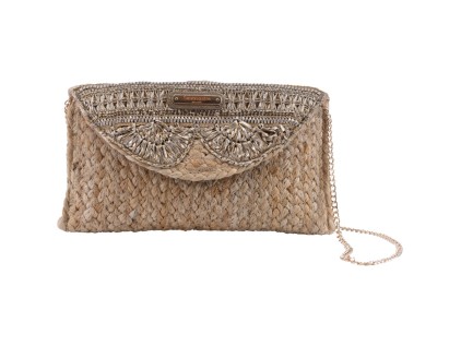 CLUTCH JUTE BAG ANGELA